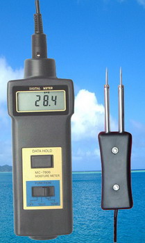 มิเตอร์วัดความชื้นแบบหัววัดแยกจากตัวเครื่อง Max 50 เปอร์เซ็นต์, Digital Moisture Meter