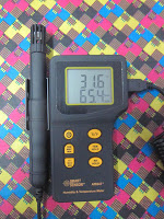 เครื่องวัดอุณหภูมิและความชื้นภาคสนาม, field Digital Humidity and Temperature with K Type meter tester